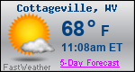 Weather Forecast for Cottageville, WV