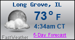 Weather Forecast for Long Grove, IL