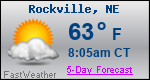 Weather Forecast for Rockville, NE
