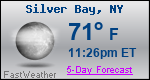 Weather Forecast for Silver Bay, NY
