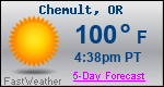 Weather Forecast for Chemult, OR