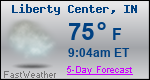 Weather Forecast for Liberty Center, IN