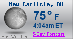 Weather Forecast for New Carlisle, OH