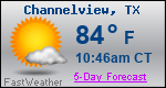 Weather Forecast for Channelview, TX