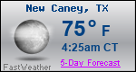 Weather Forecast for New Caney, TX