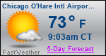 Weather Forecast for Chicago O'Hare International Airport, IL