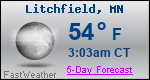 Weather Forecast for Litchfield, MN