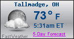 Weather Forecast for Tallmadge, OH