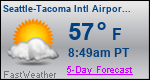 Weather Forecast for Seattle-Tacoma International Airport, WA