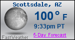 Weather Forecast for Scottsdale, AZ