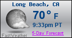 Weather Forecast for Long Beach, CA