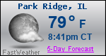 Weather Forecast for Park Ridge, IL