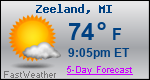 Weather Forecast for Zeeland, MI