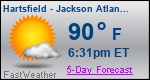 Weather Forecast for Hartsfield - Jackson Atlanta International Airport, GA