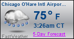 Weather Forecast for Chicago O'Hare International Airport, IL