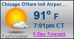 Weather Forecast for Chicago O'Hare International Airport, IL