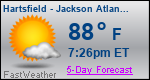 Weather Forecast for Hartsfield - Jackson Atlanta International Airport, GA
