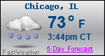 Weather Forecast for Chicago, IL