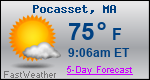 Weather Forecast for Pocasset, MA