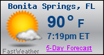 Weather Forecast for Bonita Springs, FL
