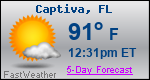 Weather Forecast for Captiva, FL