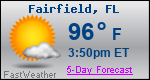 Weather Forecast for Fairfield, FL