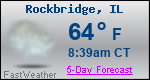 Weather Forecast for Rockbridge, IL