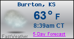 Weather Forecast for Burrton, KS