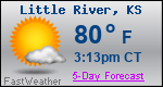 Weather Forecast for Little River, KS