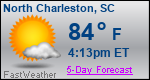 Weather Forecast for North Charleston, SC