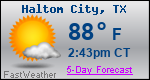 Weather Forecast for Haltom City, TX