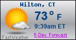 Weather Forecast for Wilton, CT