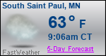 Weather Forecast for South Saint Paul, MN