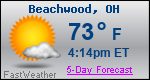 Weather Forecast for Beachwood, OH
