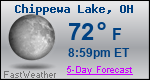 Weather Forecast for Chippewa Lake, OH