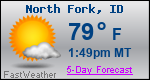 Weather Forecast for North Fork, ID