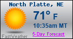 Weather Forecast for North Platte, NE