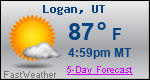 Weather Forecast for Logan, UT