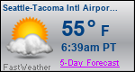 Weather Forecast for Seattle-Tacoma International Airport, WA