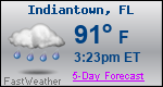Weather Forecast for Indiantown, FL
