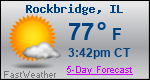 Weather Forecast for Rockbridge, IL