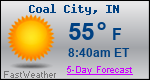 Weather Forecast for Coal City, IN