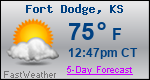 Weather Forecast for Fort Dodge, KS