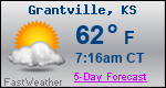Weather Forecast for Grantville, KS