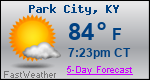 Weather Forecast for Park City, KY