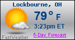 Weather Forecast for Lockbourne, OH