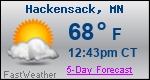 Weather Forecast for Hackensack, MN