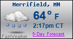 Weather Forecast for Merrifield, MN
