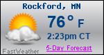 Weather Forecast for Rockford, MN