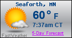 Weather Forecast for Seaforth, MN